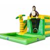 Springkussen Mini Bounce Aap met zwembad