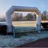 Start- finishboog wit
