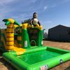 Springkussen Mini Bounce Aap met zwembad