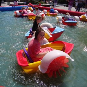 Bad 10x10m met 6 power paddles