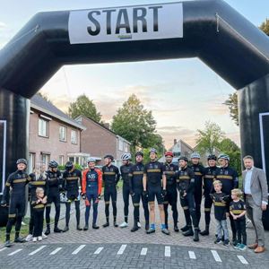 Start- finishboog zwart