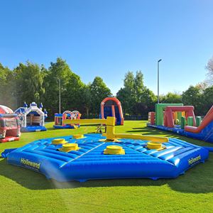 Sweeper incl. op- en afbouw en haspels