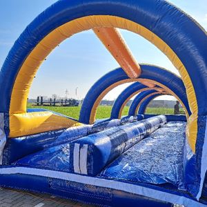 Dubbele buikglijbaan 12 meter