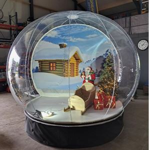 Snowglobe levensgroot