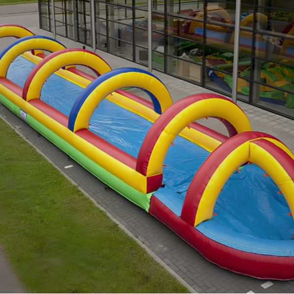 Dubbele Buikglijbaan 18 meter Dubbele Buikglijbaan 18 meter