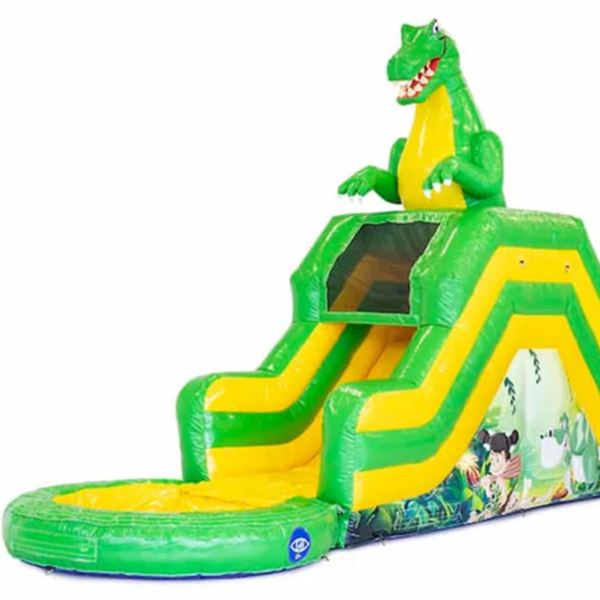 Waterglijbaan Dino Dino Waterglijbaan Huren