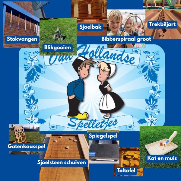 Oud hollands spellenpakket