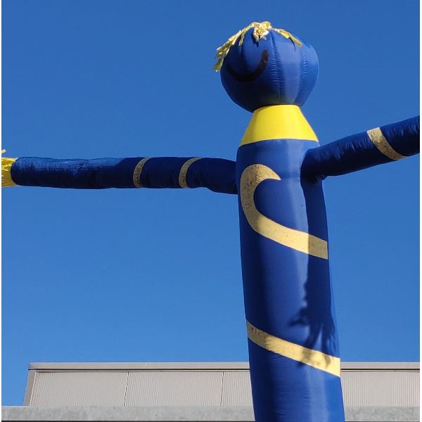 Skydancer geel blauw Skydancer geel blauw