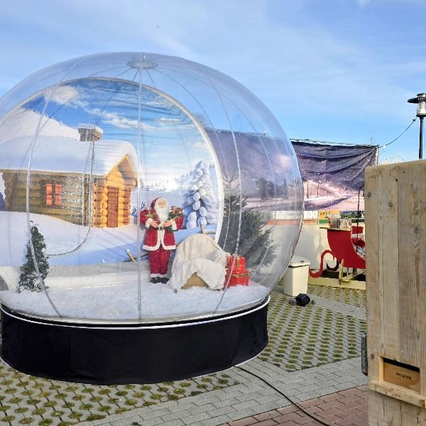 Photobooth bij Snowglobe