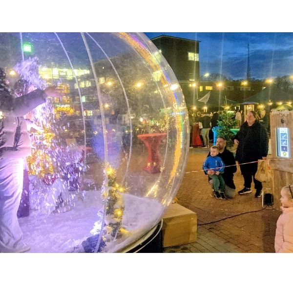 Photobooth bij Snowglobe