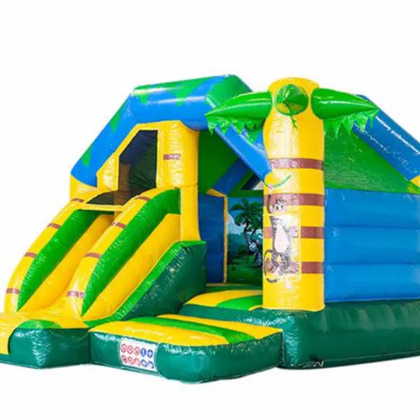 Springkussen Jungle Glijbaan Huren