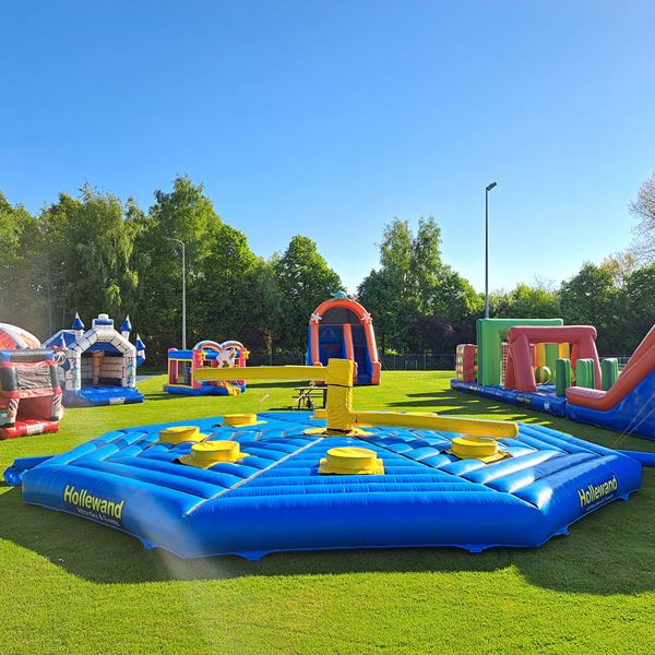 Sweeper incl. op- en afbouw en haspels